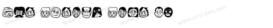 The Freaky Face 2字体转换